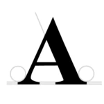 fonts: change typefaces android application logo